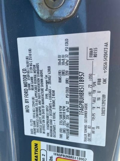 2024 Ford Mustang EcoBoost