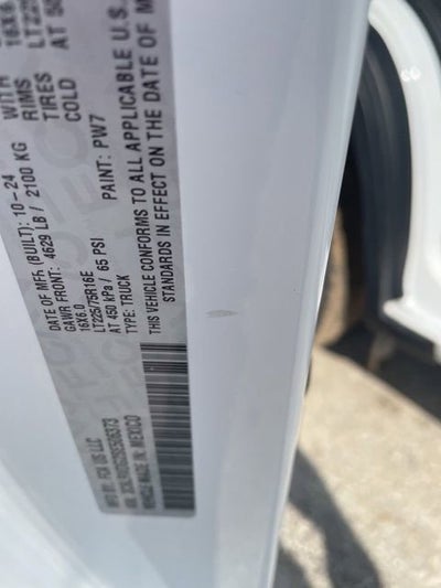 2025 RAM ProMaster Cargo Van Tradesman
