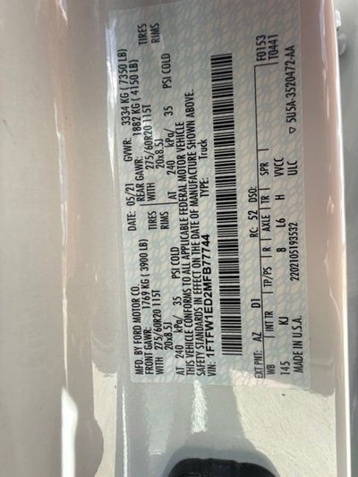 2021 Ford F-150 King Ranch