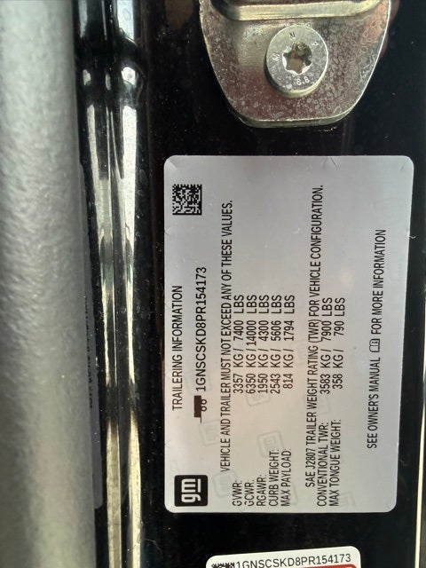 2023 Chevrolet Tahoe Premier