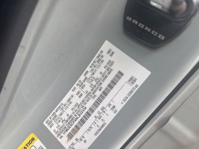 2022 Ford Bronco Badlands