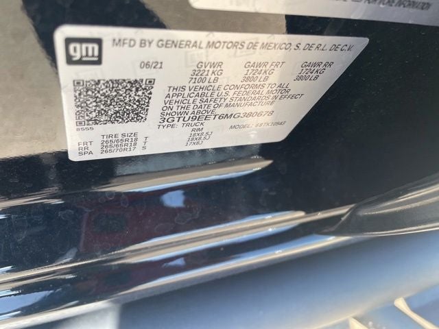 2021 GMC Sierra 1500 AT4