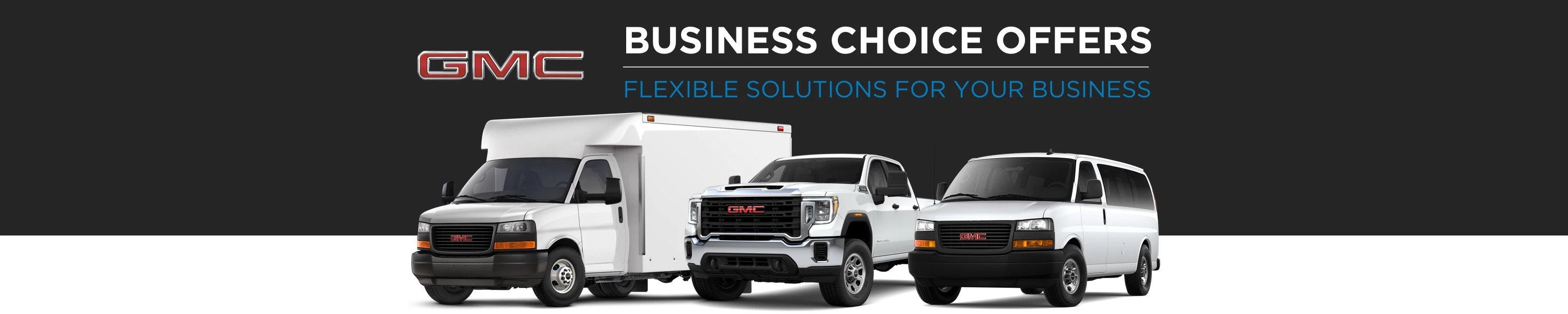 GMC Business Choice Offers - Flexible Solutions for your Business - Holiday GMC in Graham TX